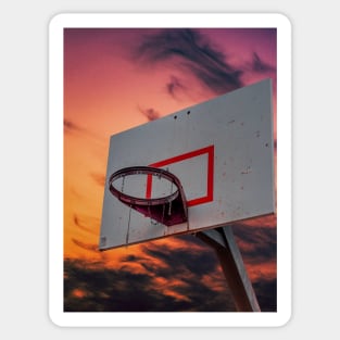 Basketball Hoop Sticker